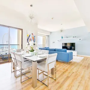 Luxury Jbr - Full Sea View - Free 5* Access Apartment *