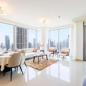 Livbnb - 2br Burj View In Boulevard Point Apartment