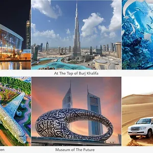 Maison Privee - Fabulous Studio With Direct Burj Khalifa Views Apartment Dubai