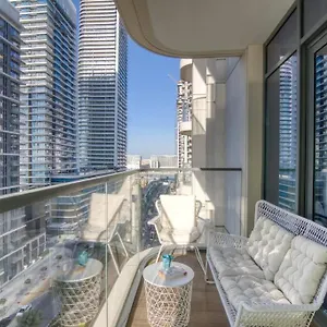 Apartament Wow! New 1br With Atlantis Views - Harbour Dubaj
