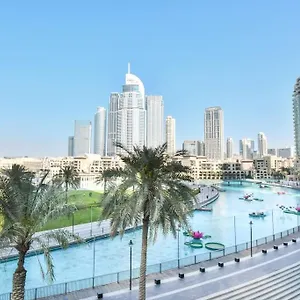 Panoramic Burj&fountain View 3 En-suite Br+office