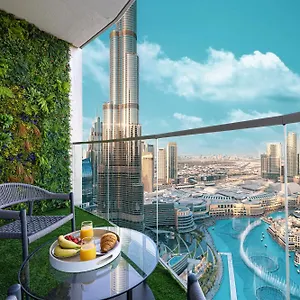 Burj Khalifa Views 4br Luxe With Stunning Fountain Show *