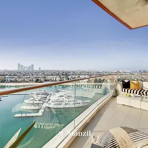Apartment Manzil - Lavish 3br With Private Beach At Tiara Palm Jumeirah Dubai