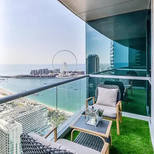 Apartment Al Fattan I Sea View I Luxury Jbr I Free 5 Star Access! *