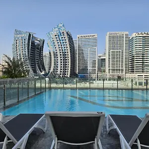 Business Bay Binghatti Canal With Terrace Апартаменты *