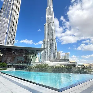 شقة Luxury 1-bedroom In Downtown I Walk To Mall And Fountains دبي