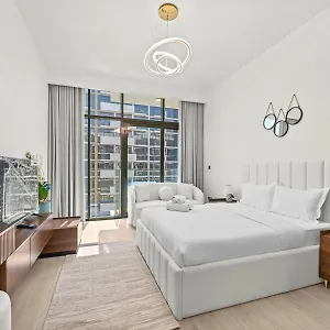 Appartamento Stylish With Huge Balcony-azizi Riviera Dubai