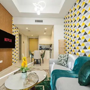 펜션 Elegant Sunset View 3bhk 7pax 두바이