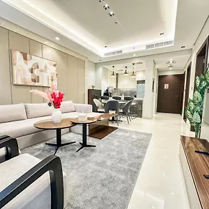 Vserve I 1 Bedroom - Luxury Escape In Business Bay 아파트 *