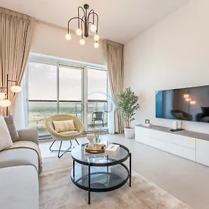Near Miracle Garden 1br With Private Balcony, Orchid Residence, Al Barsha South By Deluxe Homes * 두바이