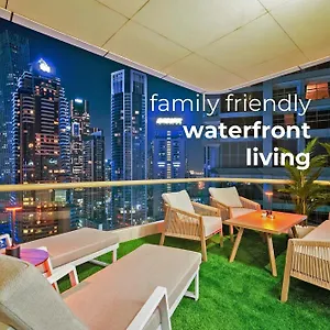 Walk To Jbr - Free Baby Gear - Marina View 2br With Terrace شقة *