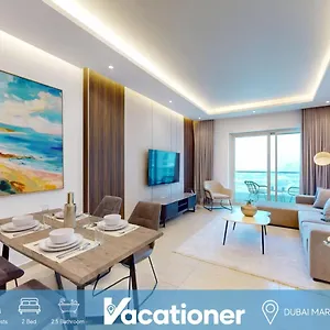 Апартаменты Marina Heights - Bright Two Bedroom With View Дубай