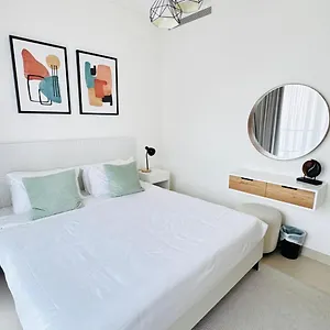 Cozy 1br In Sobha Creek Vistas Creek Sea View *