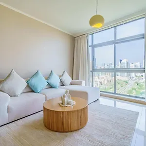 Apartment Reverie Stays - Spacious Panoramic 1br With Views - Sleeps 3 Dubai