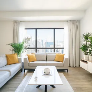 Gma Amwaj 2br Sea View High Floor Dubai