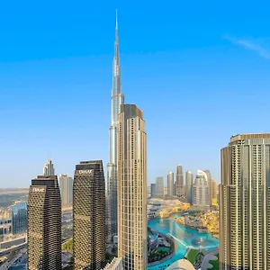 New! Panoramic Downtown & Fountain Views From High Floors Apartment Dubai