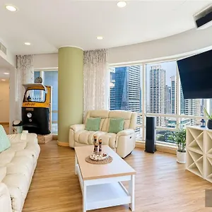 Welhome - Stylish Breathtaking 2br In Marina Lägenhet Dubai