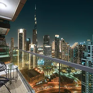 High Floor In 5 Star With Infinity Pool Burj View Gym Sauna *