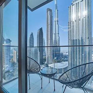 Mh- Burj Crown 2 Bhk With Burj Khalifa View - 2904 Apartment *