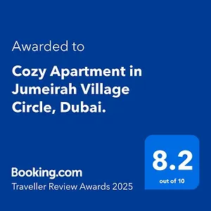 Apartment Cozy In Jumeirah Village Circle, Dubai. *