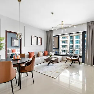 Silkhaus Chic 1bdr With Patio Near Burj Khalifa Apartment Dubai
