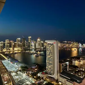 Sea View 1 Bedroom Flat, Luxury Amenities, Near & Club With Free Parking In Marina شقة