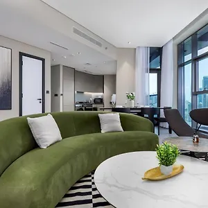 Appartement Waves - Elegant Waterfront Living In Dubai's Business Bay Dubaï