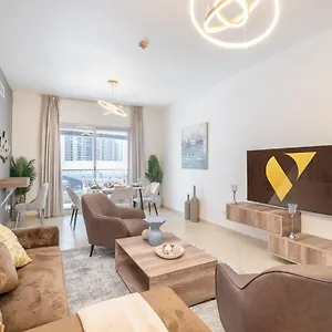 Vogue Prime Marina Location Steps To Metro And Tram Sheikh Zayed Road View Near Jbr Apartment *
