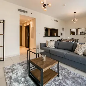 Higuests - Designer Apt With Panoramic View Near Burj Khalifa Apartment