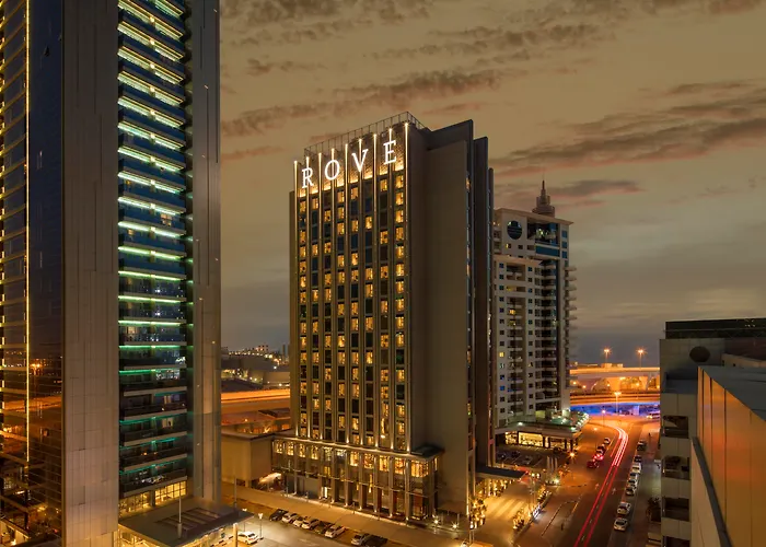 Rove Dubai Marina Hotell foto