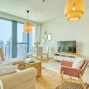Apartment Boho-chic Cosy 1br, Minutes To Burj Khalifa