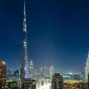 Marco Polo - 2 Bedroom With Burj Khalifa View - 5 Min To Mall Apartment Dubai