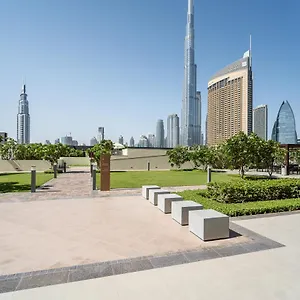 Apartment Luxury Staycation - Fancy Connected To Burj Khalifa