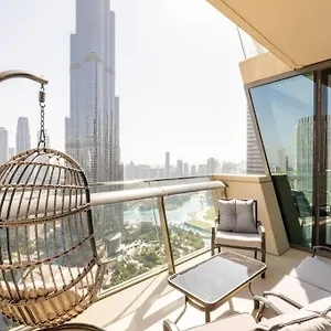 Apartment Larbi Breathtaking Burj And Fountain View Luxurious 2 Bed *