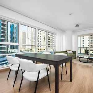 Alh Vacay - Distinctive 1 Bedroom In Marina Quay West * Dubai