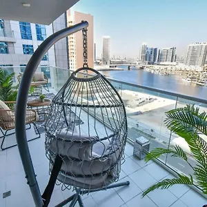 Reva Tower- 2br Mall Walking & Canal Facing *