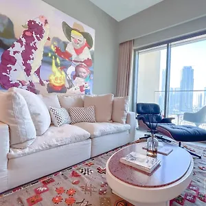 Daire Luxury Burj Royale Burj Khalifa & Fountain Views Dubai