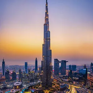 Apartment Canal View Studio - Burj Al Najoom-l14 - Near Mall Dubai