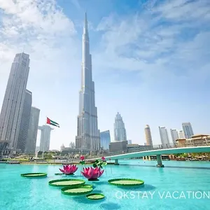 Burj Khalifa View Downtown Gem, 8 Minutes Walk To Mall Apartment Dubai