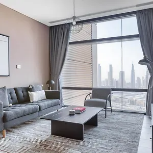 Blueground Difc Burj View Pool Gym Dxb-326 Apartment