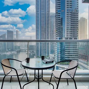 Apartment Shoresinn - Stellar 2br With Charming Marina View Dubai