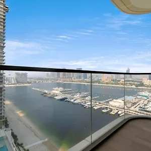 Keysplease Full Seaview 2 Bedroom Private Beach, Emaar Beachfront * Dubai