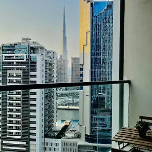 Marvellous Burj Khalifa View Studio, In Downtown
