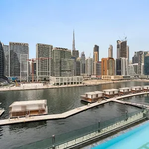Exclusive 4 Pex With Burj Khalifa View Ντουμπάι