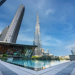 Elegant 1br I 1min Walk To Burj Khalifa & Fountain Appartamento Dubai