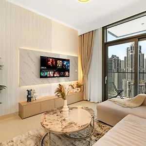 아파트 Brand New - Modern 1br In Downtown I Near Burj Khalifa & Mall