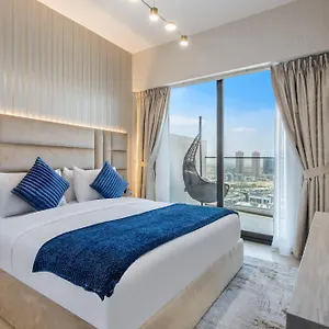 Appartement Escape24 - Luxury 1br In Binghatti Crest, Jvc Dubaï