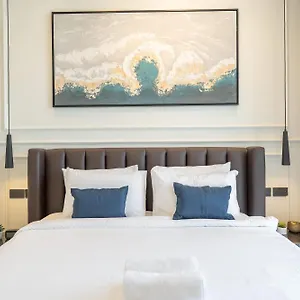 Апартаменты 1 Bedroom In Marina Vista With Full Palm Views Дубай