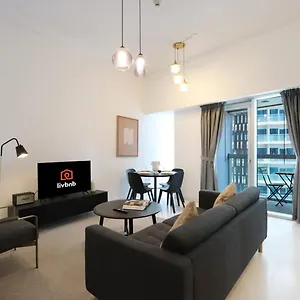 Livbnb-spacious 2 Bedroom In Marina With Balcony 아파트 *