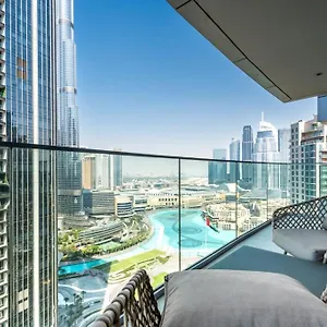Burj Khalifa Fountain Full View Opera Grand 4br Appartement Dubaï